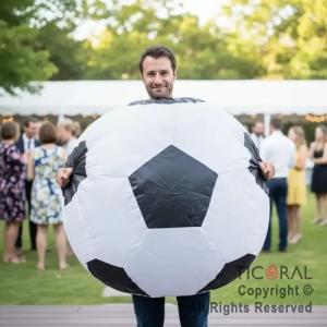 DISFRAZ INFLABLE PELOTA ADULTO 1.5 MT X 1